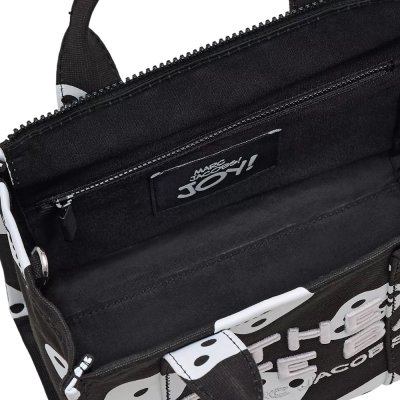 DERRICK ADAMS X MARC JACOBS CANVAS SMALL TOTE BAG